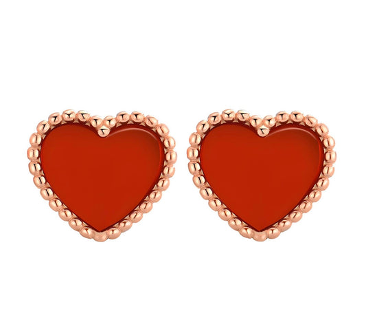 Hearts Earrings – 18K Gold Plated