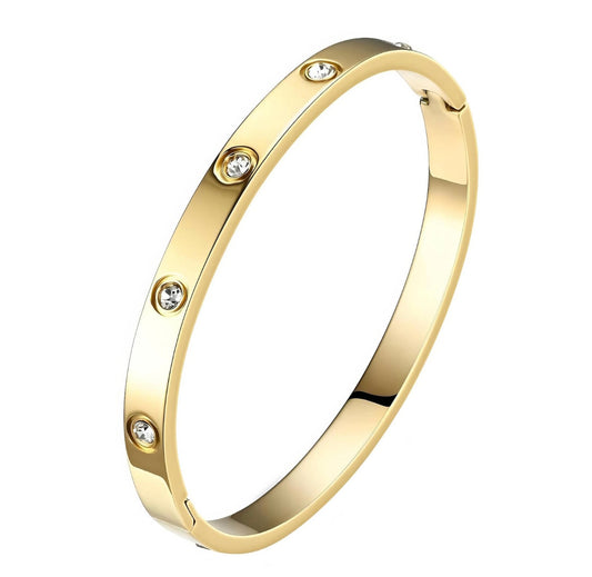 Bracelet – 18K Gold Plated Steel